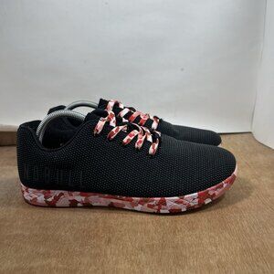 NO BULL Women Size 10.5 Black Pink SuperFabric Trainers Running Shoes